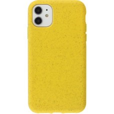 Coque iPhone 11 - Bioka biodégradable et compostable Eco-Friendly jaune