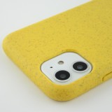 Coque iPhone 11 - Bioka biodégradable et compostable Eco-Friendly jaune