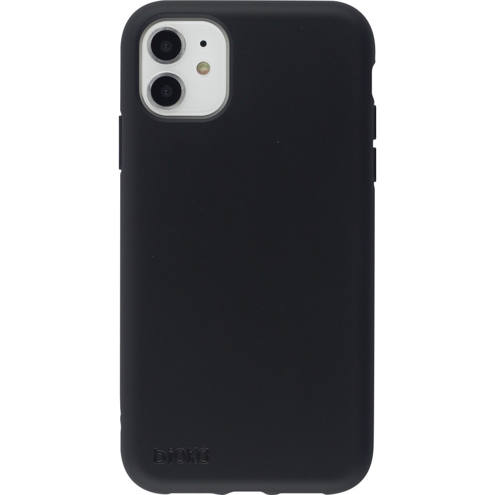 Coque iPhone 11 - Bioka biodégradable et compostable Eco-Friendly - Noir