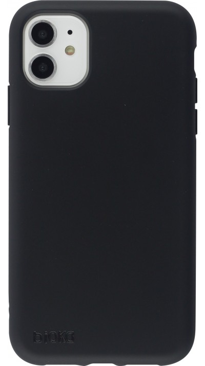 Coque iPhone 11 - Bioka biodégradable et compostable Eco-Friendly - Noir