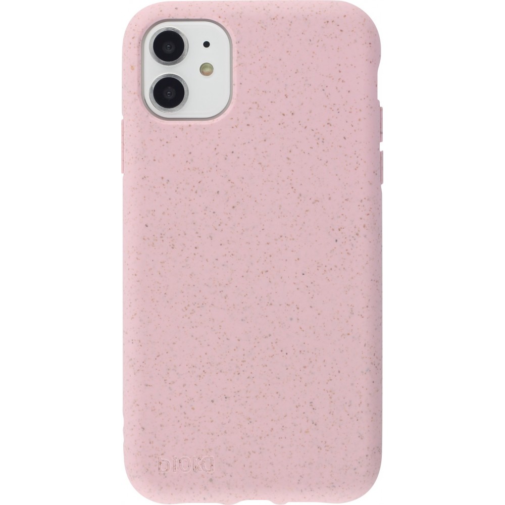 Hülle iPhone 11 - Bioka Biologisch Abbaubar Eco-Friendly Kompostierbar - Rosa