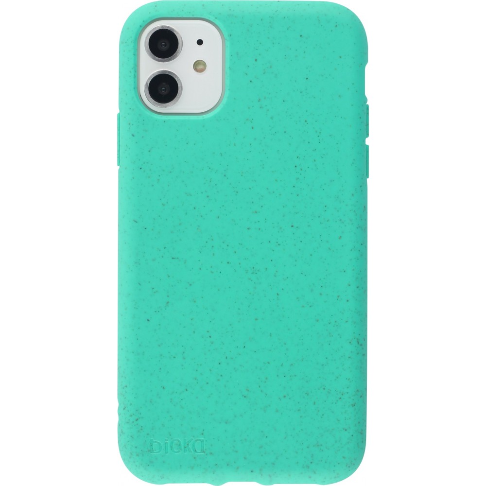 Coque iPhone 11 - Bioka biodégradable et compostable Eco-Friendly - Turquoise