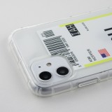 Coque iPhone 11 - Boarding Card Houston