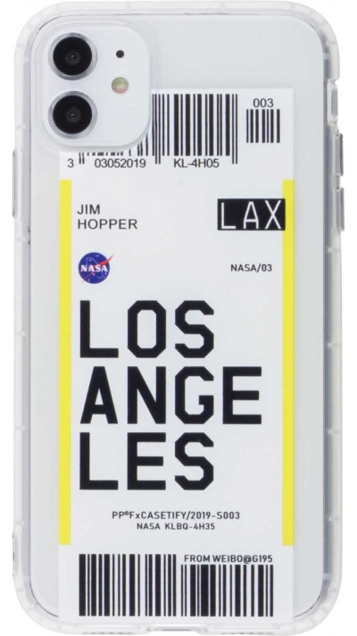 Hülle iPhone 11 - Boarding Card Los Angeles