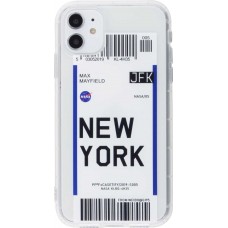 Coque iPhone 12 Pro Max - Boarding Card New York