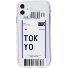 Coque iPhone 11 - Boarding Card Tokyo