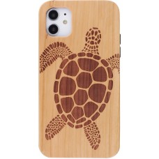 Coque iPhone 11 - Bois tortue