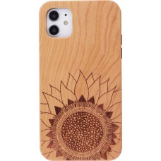 Coque iPhone 11 - Bois tournesol