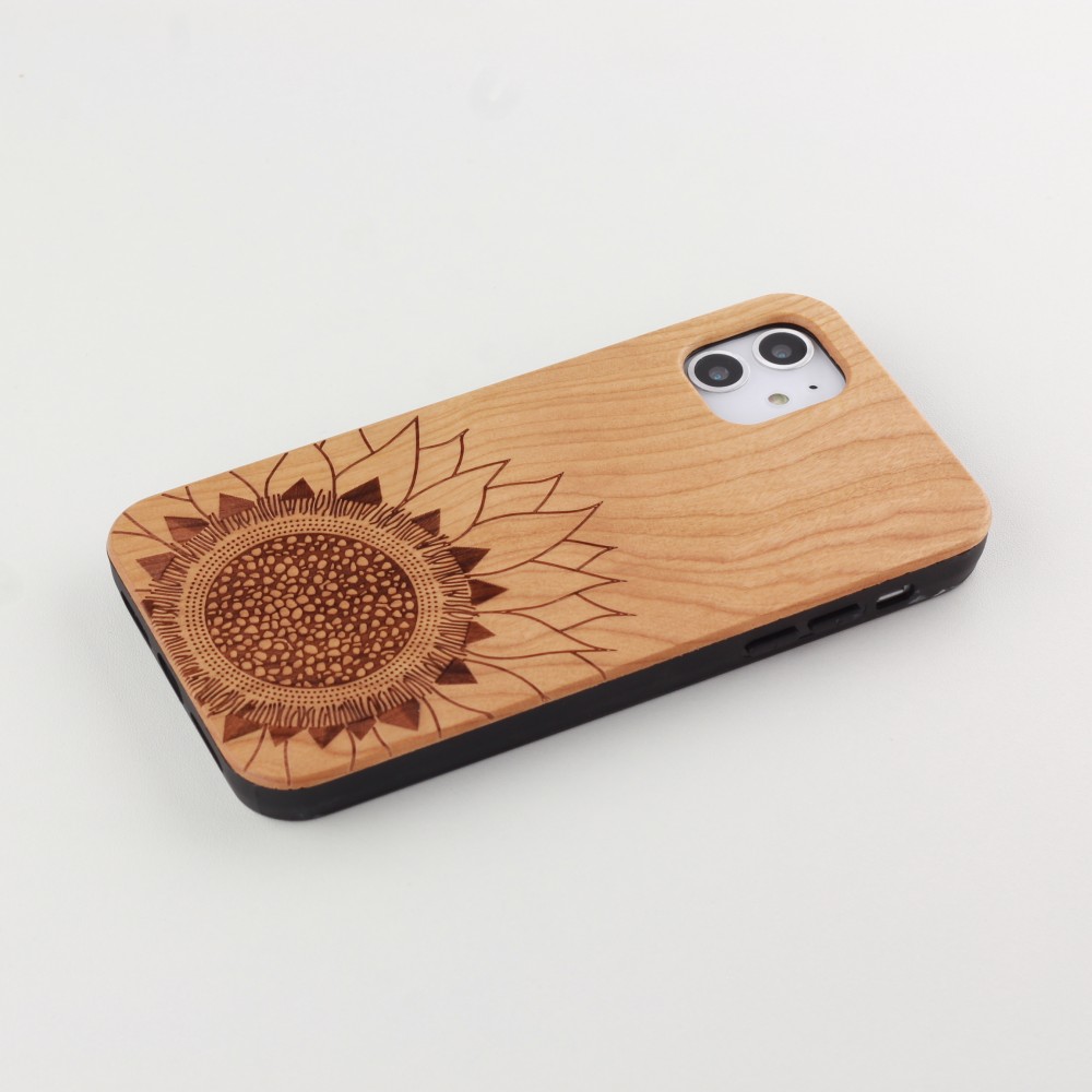 Coque iPhone 11 - Bois tournesol