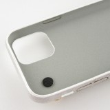 Coque iPhone 11 - Bracelet cuir - Gris