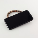 Coque iPhone 11 - Bracelet cuir - Noir