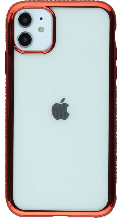 Hülle iPhone 11 - Bumper Diamond - Rot