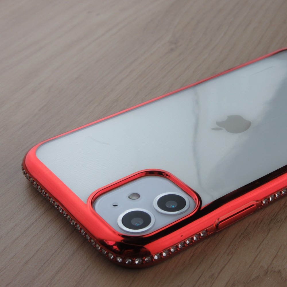 Coque iPhone 11 - Bumper Diamond - Rouge