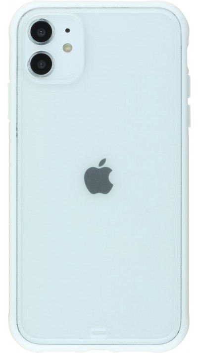Hülle iPhone XR - Bumper Blur - Weiss
