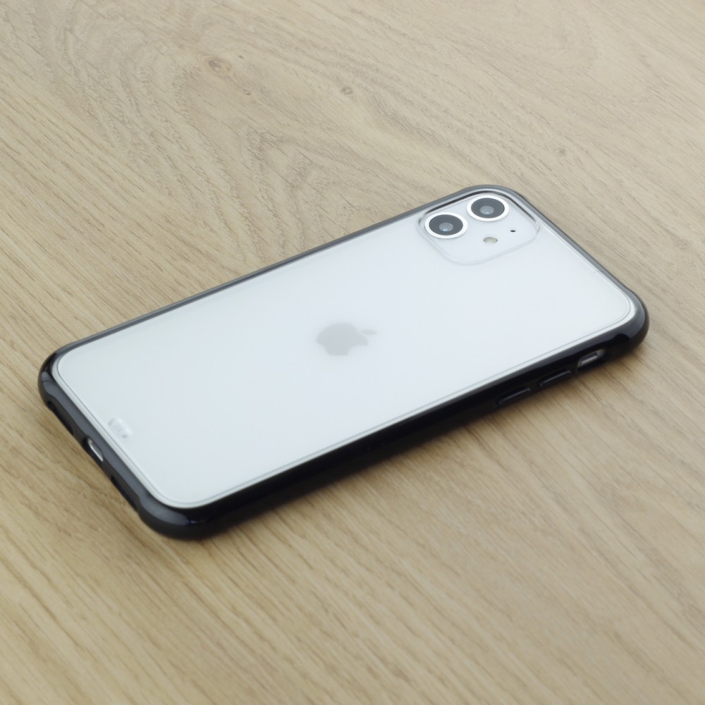 Coque iPhone 11 - Bumper Blur - Noir