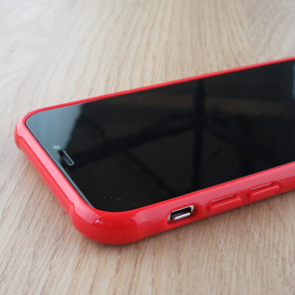 Hülle iPhone 11 - Bumper Blur - Rot