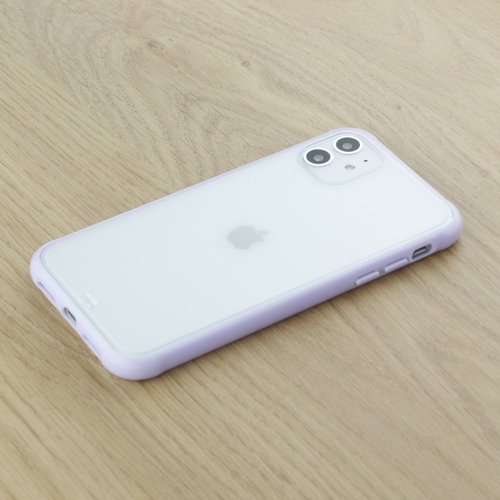 Coque iPhone 12 mini - Bumper Blur - Violet