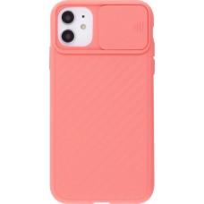 Coque iPhone 11 - Caméra Clapet - Saumon