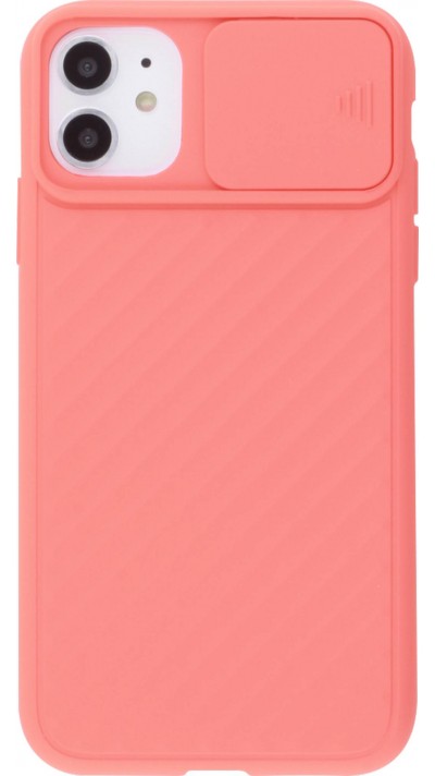 Hülle iPhone 11 - Kamera Klappe - Lachs- Rosa