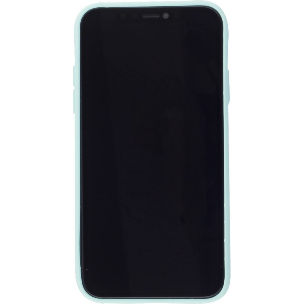Coque iPhone Xs Max - Caméra Clapet - Turquoise