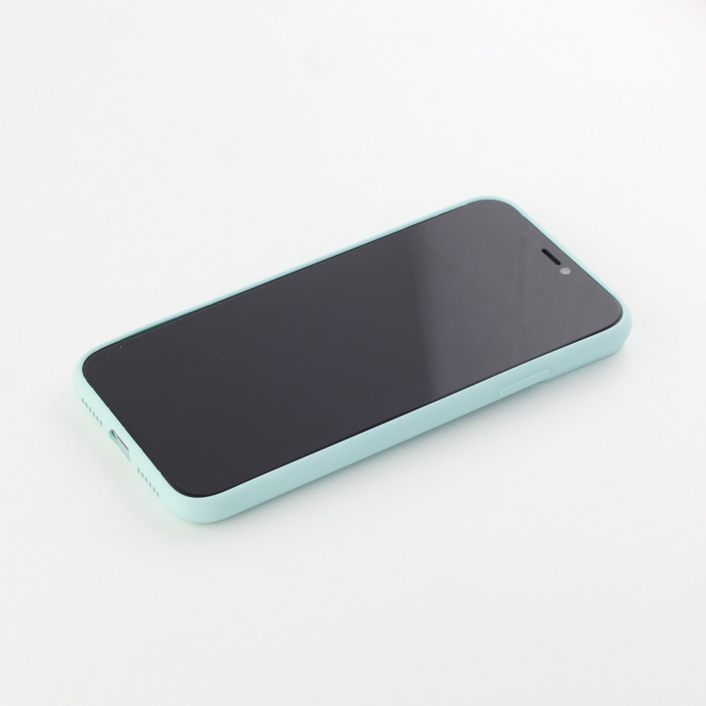 Coque iPhone 11 - Caméra Clapet - Turquoise