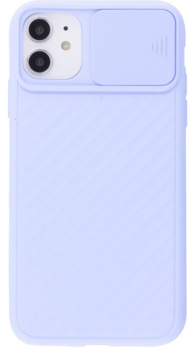 Coque iPhone 11 - Caméra Clapet - Violet