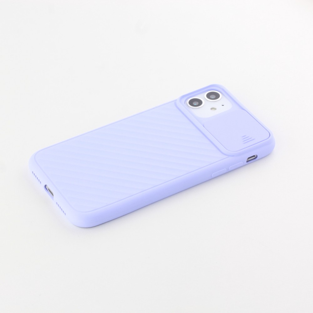 Coque iPhone Xs Max - Caméra Clapet - Violet