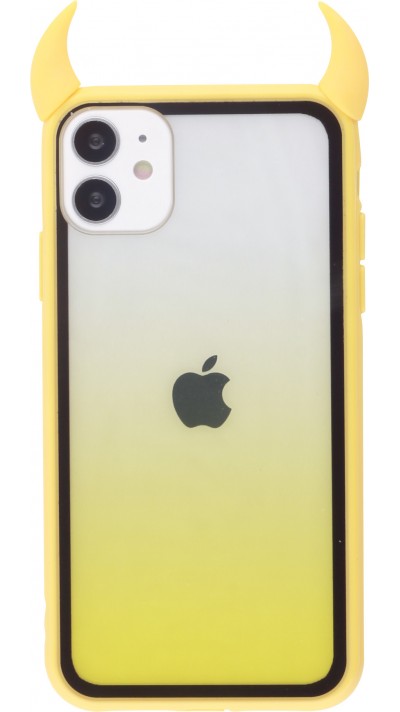 Coque iPhone 11 - Demon Gradient jaune