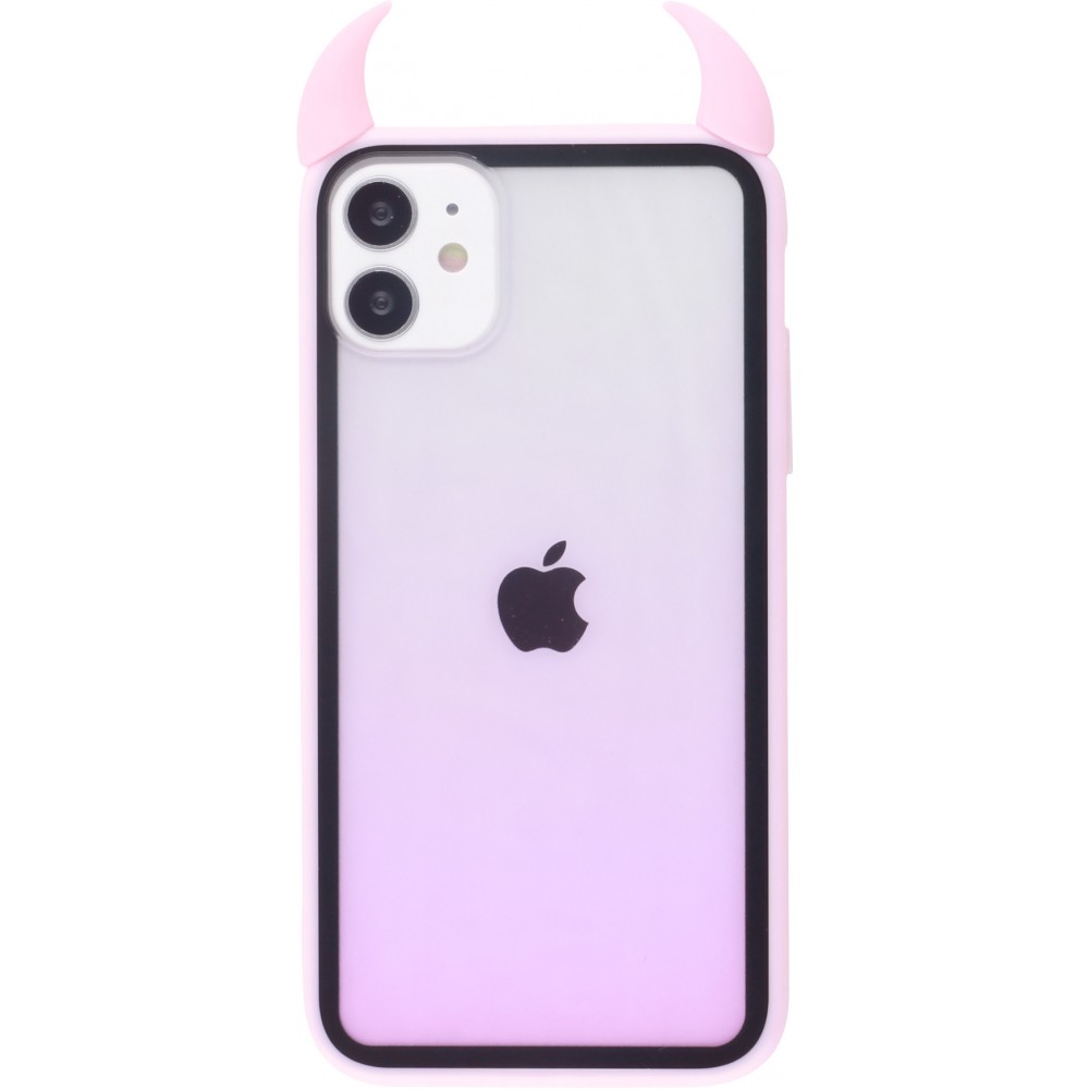 Hülle iPhone 11 - Demon Gradient - Rosa