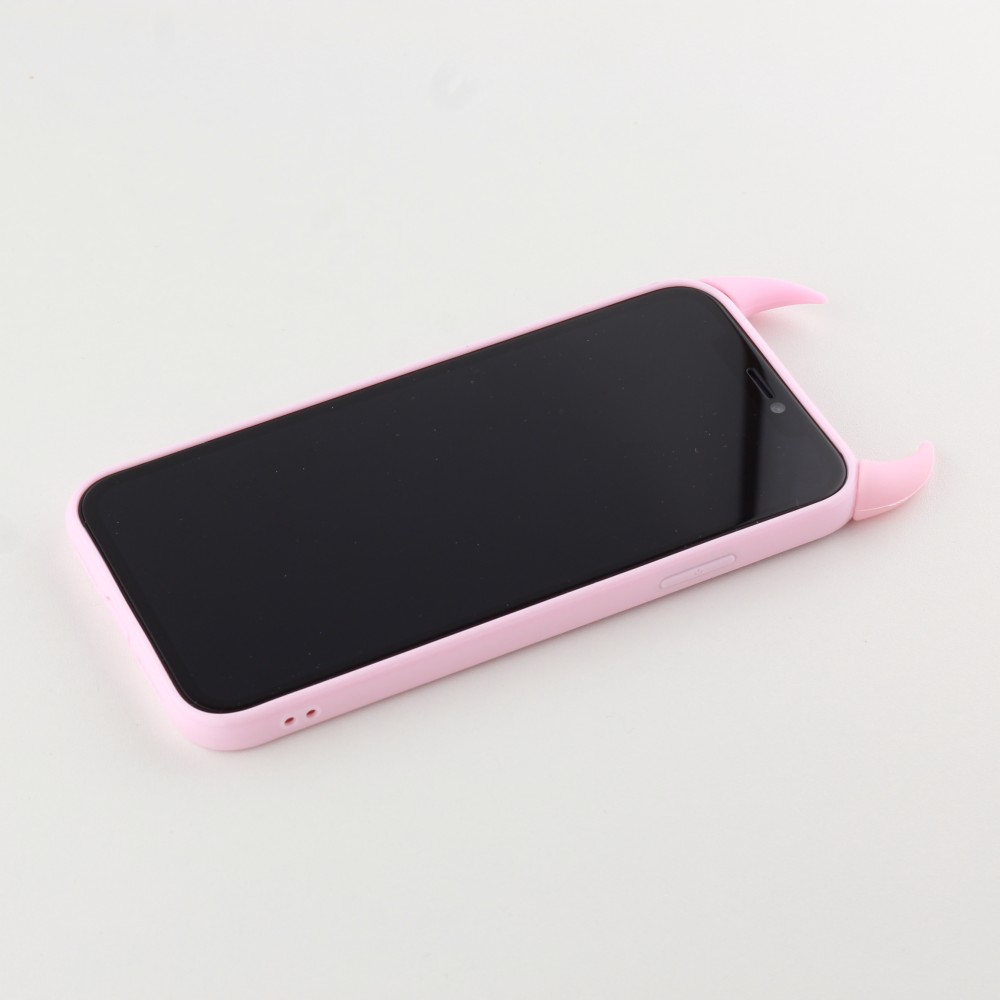 Coque iPhone 11 - Demon Gradient - Rose