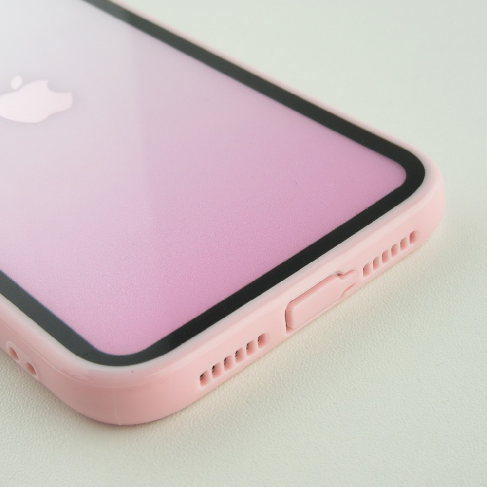 Coque iPhone 11 - Demon Gradient - Rose