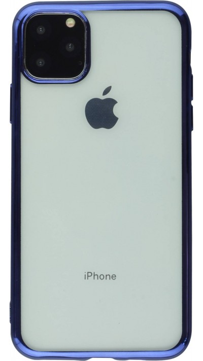 Coque iPhone 11 - Electroplate - Bleu