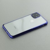 Coque iPhone 11 - Electroplate - Bleu