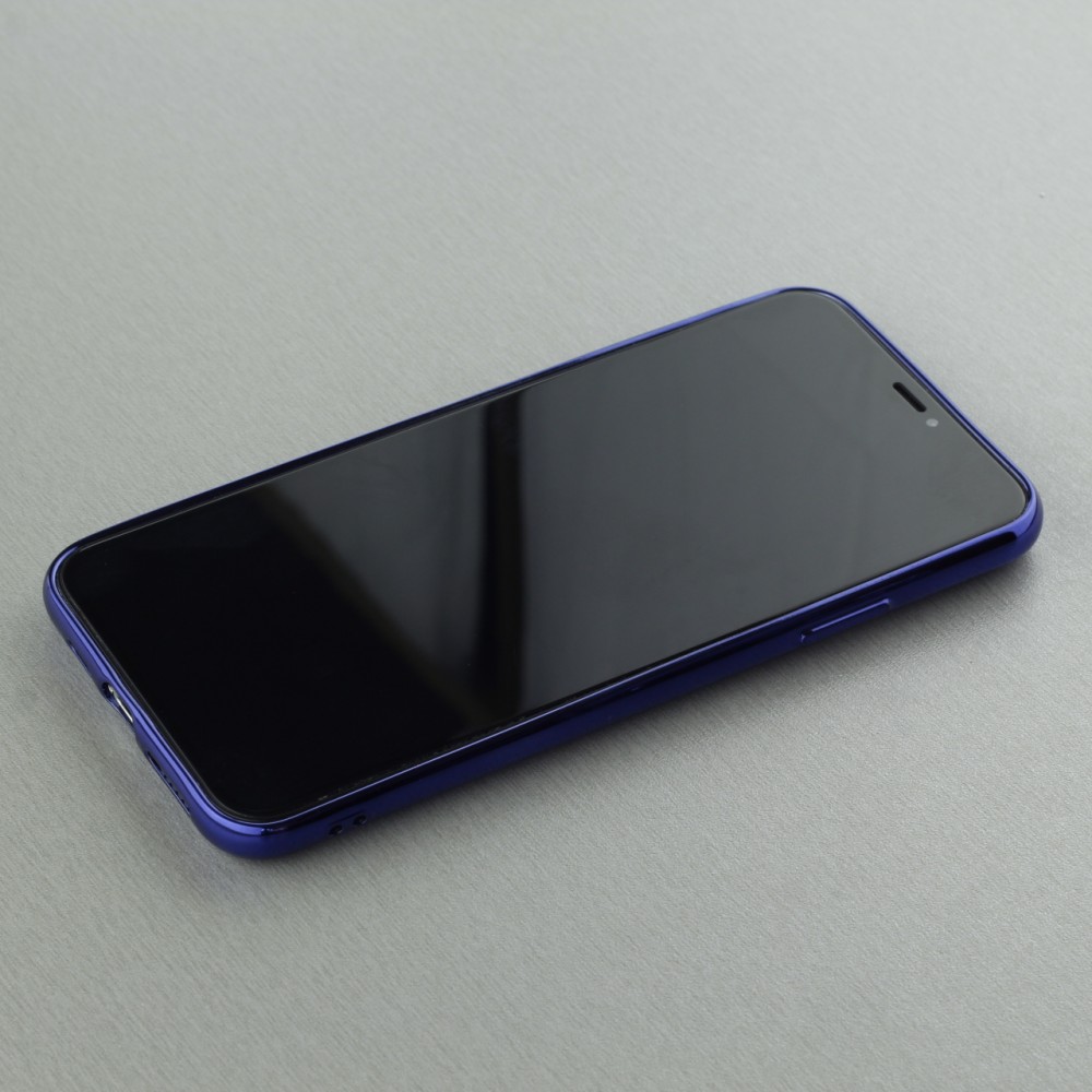 Coque Samsung Galaxy S9+ - Electroplate - Bleu
