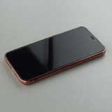 Coque iPhone 11 - Electroplate or - Rose