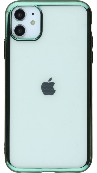 Coque iPhone 11 - Electroplate - Vert