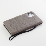 Coque iPhone 11 - Flip Dreamcatcher - Gris