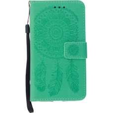 Hülle iPhone 11 - Flip Dreamcatcher - Mintgrün