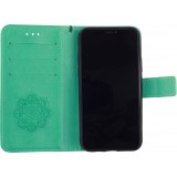 Hülle iPhone 11 - Flip Dreamcatcher - Mintgrün
