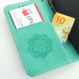 Coque iPhone 11 - Flip Dreamcatcher - Vert menthe