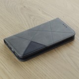 Coque iPhone 11 - Flip Géometrique - Gris