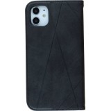 Coque iPhone 13 - Flip Géometrique - Noir