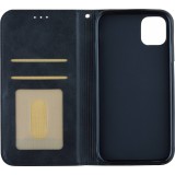 Coque iPhone 12 Pro Max - Flip Géometrique - Noir