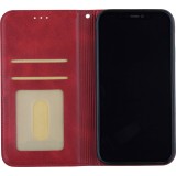 Coque iPhone XR - Flip Géometrique - Rouge