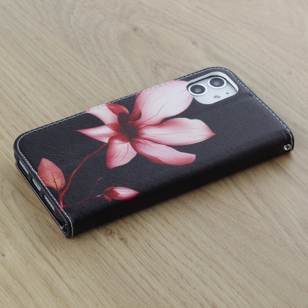 Hülle iPhone 11 - Flip Lotus