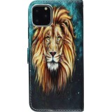 Hülle iPhone 11 Pro - Flip Space Lion