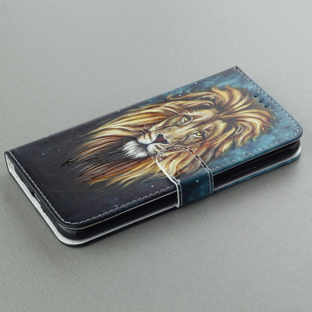 Fourre iPhone 11 Pro - Flip Space Lion