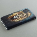 Hülle iPhone 11 Pro - Flip Space Lion