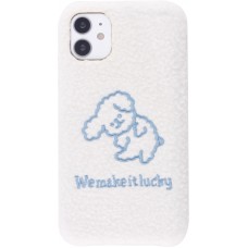 Coque iPhone 11 - Fourrure mouton