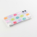 Coque iPhone 11 - Gel Bonbons Oursons 3D